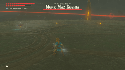 BOTW - Monk Maz Koshia Boss Guide Phase 1 Rush Attack