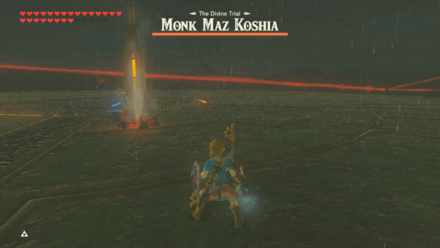 BOTW - Monk Maz Koshia Boss Guide Phase 1 Sheikah Earth Spell
