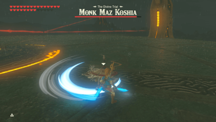 BOTW - Monk Maz Koshia Boss Guide Phase 1 Flash Step Strike