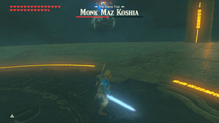 BOTW - Monk Maz Koshia Boss Guide Phase 3 Arena Tilt