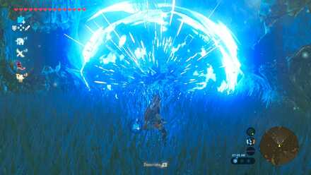 Destroying the blocks