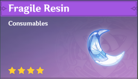 How to get fragile resin fast