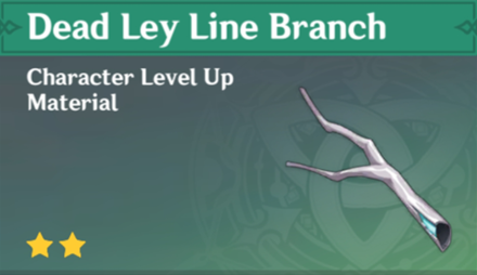 Genshin Impact - How to Get Dead Ley Line Branch and Effects