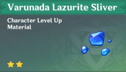 Genshin Impact - How to Get Varunada Lazurite Sliver and Effects