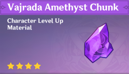 Genshin Impact - How to Get Vajrada Amethyst Chunk and Effects