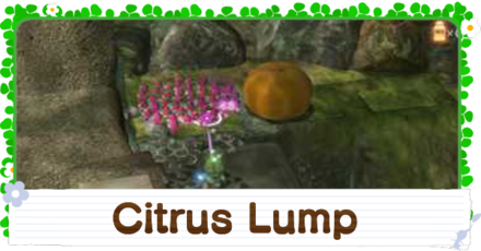 How to Get the Citrus Lump