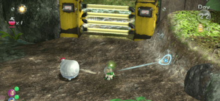 Break the Electric Gate to the north.png