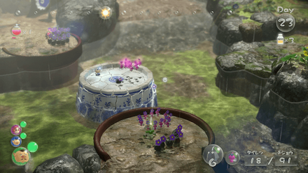 Cross over the pot and beat the Peckish Aristocrab.png