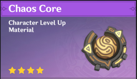 Genshin Impact - How to Get Chaos Core and Effects