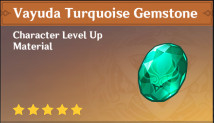 Genshin Impact - How to Get Vayuda Turquoise Gemstone and Effects