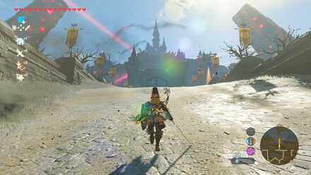 How to reach the Hyrule Castle memory easily in Breath of the Wild