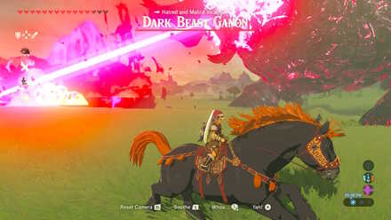 Dark Beast Ganon dark beam (BotW)