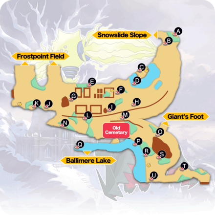 Giant S Bed Map And Obtainable Pokemon Pokemon Sword And Shield Game8