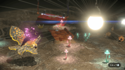 Attack from behind after turning on the big lightbulb