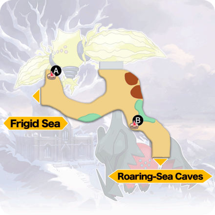 Crown Tundra - Three-Point Pass Pokemon Den Map