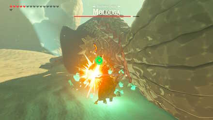 Charged Attack using Two-Handed Weapon (BotW) - Molduga
