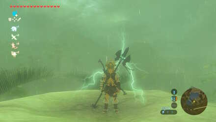 Attracting lightning