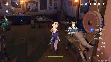 Speaking to the Patrons