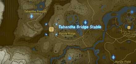 Tabantha Bridge Stable location