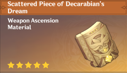 Genshin Impact - How to Get Scattered Piece of Decarabian