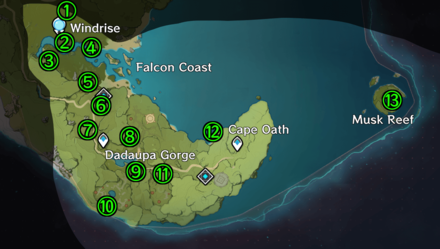 Anemoculus Locations And Map Genshin Impact Game8