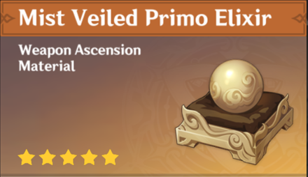 Genshin Impact - How to Get Mist Veiled Primo Elixir and Effects