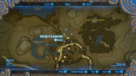 7th Cucco Map Location (BotW) - Flown the Coop