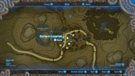 1st Cucco Map Location (BotW) - Flown the Coop