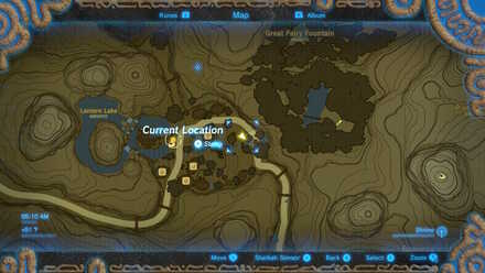 3rd Cucco Map Location (BotW) - Flown the Coop