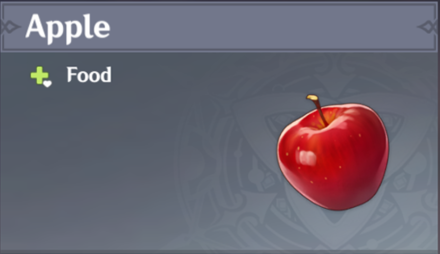 Genshin Impact - How to Get Apple and Effects