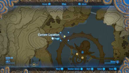 Ceremonial Trident Map Location (BotW) - The Ceremonial Song