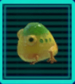 Yellow Wollywog Icon