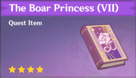 Genshin Impact - How to Get The Boar Princess (VII) and Effects