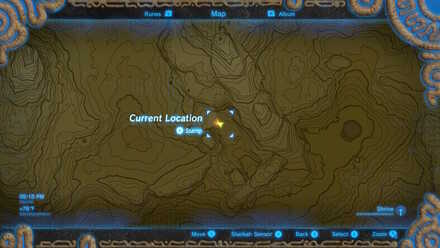 Shrine Map Location (BotW) - A Landscape of a Stable