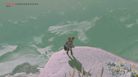 Bird-looking Landscape (BotW) - The Bird in the Mountains