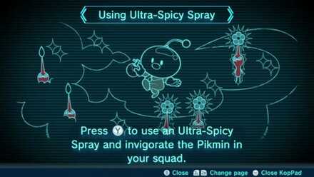 Using Ultra-Spicy Spray Image