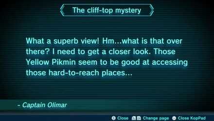 The cliff-top mystery Image