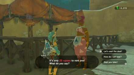 Buy a Sand Seal (BotW) - The Silent Swordswomen
