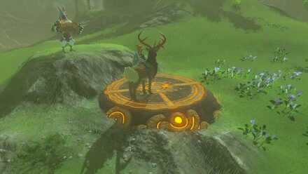 Get to the Pedestal (BotW) - The Crowned Beast