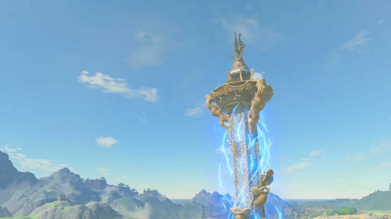 BotW - Activate the Great Plateau Tower