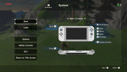 BoTW - Scan Amiibo Step 1