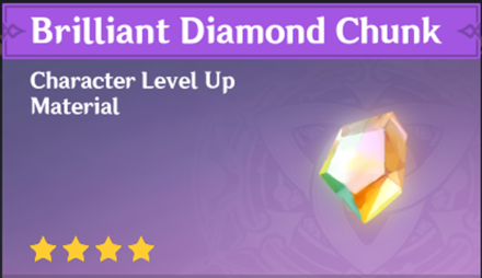 Genshin Impact - How to Get Brilliant Diamond Chunk and Effects