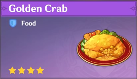 Genshin Impact - How to Get Golden Crab and Effects