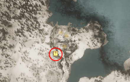 Throwing Axe Fury Location (AC Valhalla) Map View