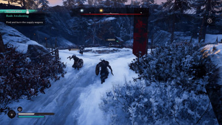 Rude Awakening - Find and burn the supply wagons.png