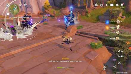 Genshin - Solitary Fragrance Walkthrough - Defeat the Fatui Skirmishers