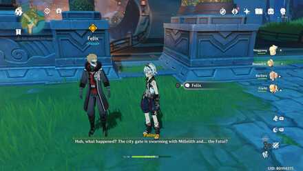 Genshin - Solitary Fragrance Walkthrough - Go to Liyue Harbor and Talk to Felix