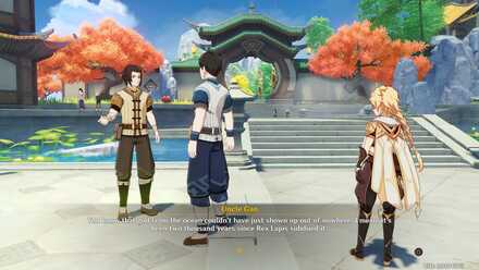 Genshin - The Fond Farewell Walkthrough - Follow the Road Up to Yujing Terrace