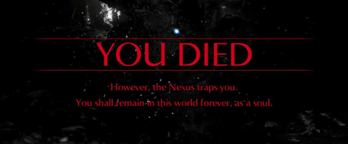 Remake You Died Screen