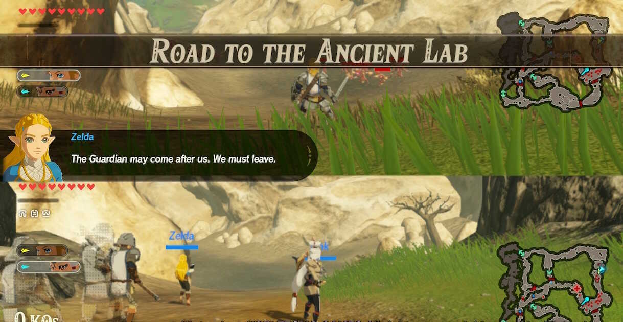 Zelda: Breath of the Wild mod enables split-screen local multiplayer